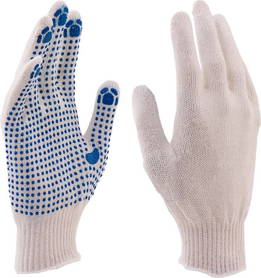 Перчатки защитные СибрТех 67715 (4 нити)