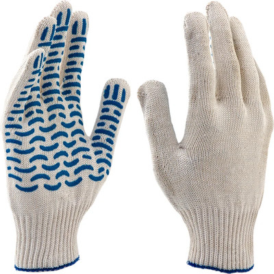 Перчатки защитные СибрТех 67716 (волна, 6 нитей)