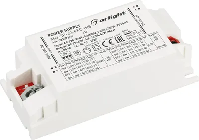 Блок питания для светильника Arlight ARJ-SP-42-PFC-INS 42W 25-40V 0.7-1.05A / 023072(1)