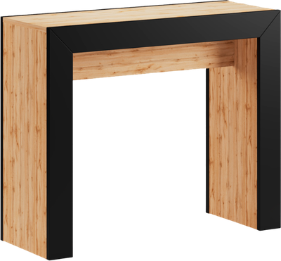 Стол-трансформер Black Red White Mobi (дуб вотан/черный)