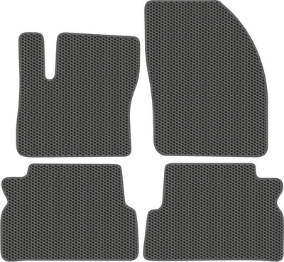 Комплект ковриков для авто Alicosta 0338_1_сер для Ford C-Max минивэн/Mk1 2003-2010 (EVA соты, серый)