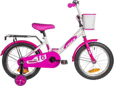 Детский велосипед Foxx Simple 16 / 164SIMPLE.WT5 (белый, разобранный, в коробке)