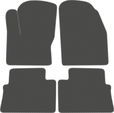 Комплект ковриков для авто Alicosta 0372_1_сер для Ford S-Max минивэн 2006-2015 (EVA соты, серый)