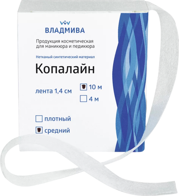 Корректор вросшего ногтя ВладМиВа Кополайн средняя лента 1.4см (10м)