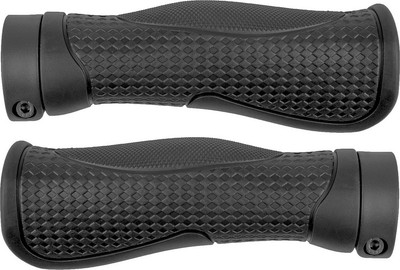 Грипсы для велосипеда M-Wave Cloud Base 2 Fix OneSideLock / 5-410126 (черный)