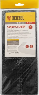 Набор сеток абразивных Denzel 75179 (5 шт)