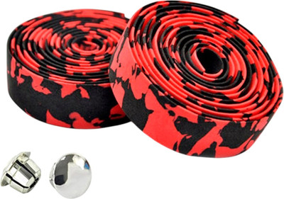 Обмотка руля для велосипеда Clarks CHBT-28 / 3-187 (красный/черный)