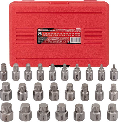 Набор экстракторов ForceKraft FK-630025B (65761), (25шт)