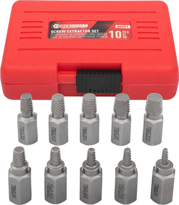Набор экстракторов ForceKraft FK-909U1 (65762), (10шт)