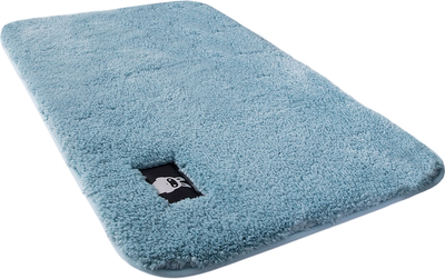 Коврик для ванной Saniteco Плюшевый / 6499002839D (50x80, синий)