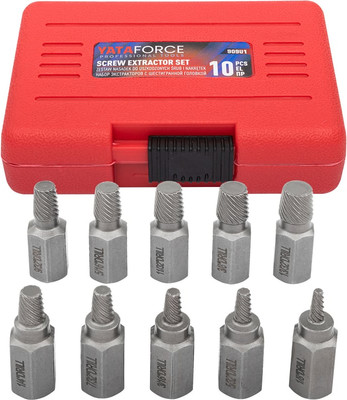 Набор экстракторов Yataforce YF-909U1 (65790), (10шт)