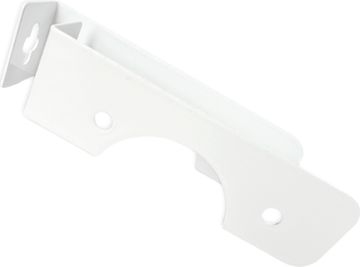 Комплект кронштейнов для экрана радиатора Ventale С сеткой 140x40x32 (2шт, белый)