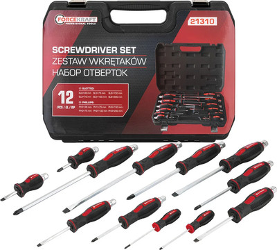 Набор отверток ForceKraft FK-21310 (65804), (12шт)