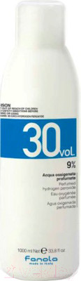 Эмульсия для окисления краски Fanola 30 Vol 9% (1л)