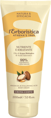 Гель для душа L'Erboristica с аргановым маслом и гиалуроновой кислотой (200мл)