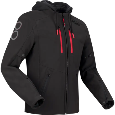 Мотокуртка BERING Rotor BTB2160-XXXL (XXXL, черный)