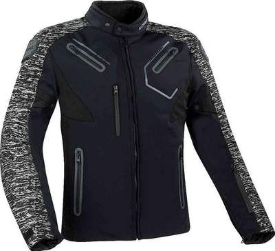 Мотокуртка BERING Voltor BTB1268-XXL (XXL, черный/серый)