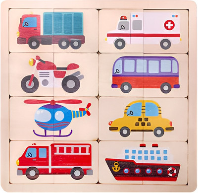 Развивающая игра Десятое королевство Половинки. Транспорт / 04544