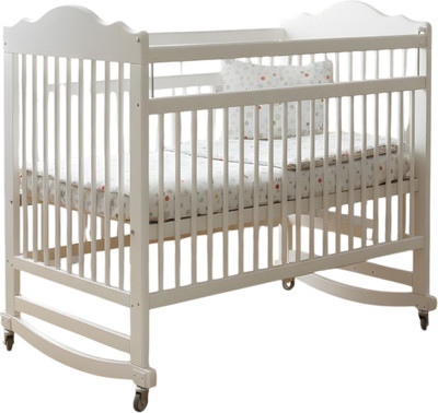 Детская кроватка Dipriz Алиса / Д.8249.1 (белый воск 1620)