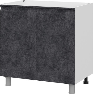Шкаф под мойку SV-мебель Вельвет М800 (бетон графит)