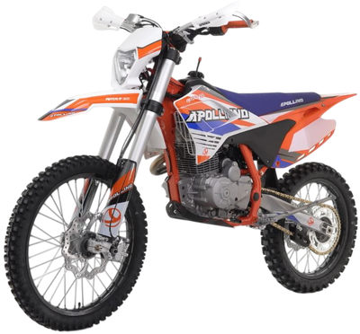 Мотоцикл Apollino Enduro AMX-F 300 21/18 (оранжевый)