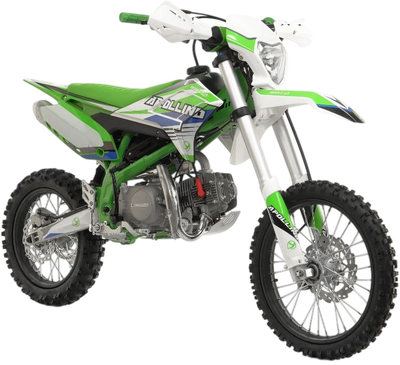 Мотоцикл Apollino AMX-F 125 17/14 (зеленый)