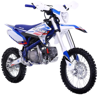 Мотоцикл Apollino AMX-F 125 17/14 (синий)