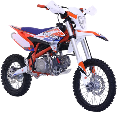 Мотоцикл Apollino AMX-F 140 17/14 (оранжевый)