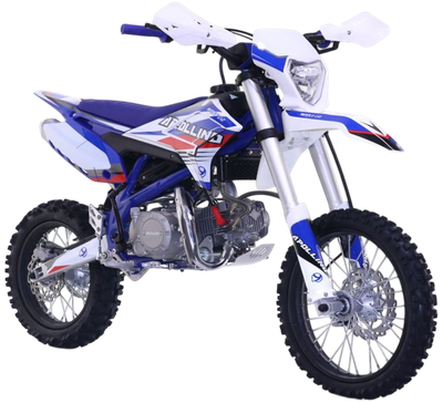 Мотоцикл Apollino AMX-F 140 17/14 (синий)