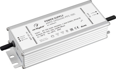 Блок питания для светильника Arlight ARPV-UH24240-PFC-55C 24V 10.0A 240W / 025046(1)