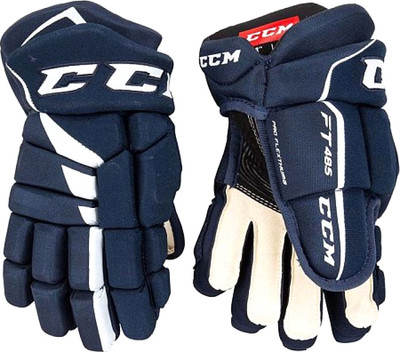 Перчатки хоккейные CCM Jetspeed 485 JR NVWH (р.12)