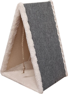 Когтеточка Cat House Треугольная Лайт 0.55 (ковролин бежевый)