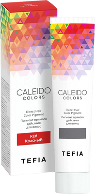 Пигмент прямого действия Tefia Caleido (100мл, красный)