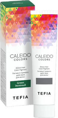 Пигмент прямого действия Tefia Caleido (100мл, зеленый)