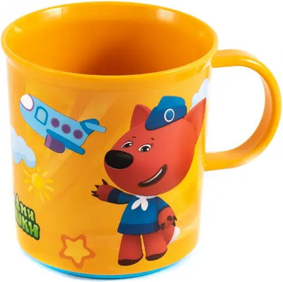 Кружка детская Бытпласт Ми-ми-мишки / 431327808 (оранжевый)