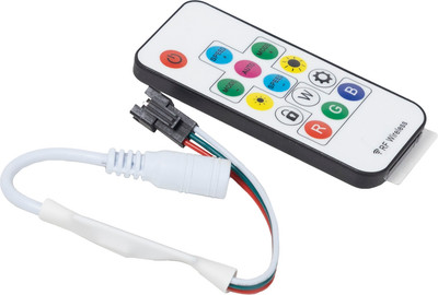 Контроллер для светодиодной ленты AKS RGB SPI с пультом (72W/144W)
