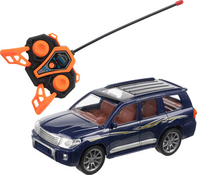 Игрушка на пульте управления Labalu Toyota Land Cruiser с УФ-краской, прозр. окнами 5-канальный RC