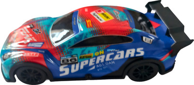 Игрушка на пульте управления Labalu PVC освещенный RC гоночный 4-канальный (бирюзовый)