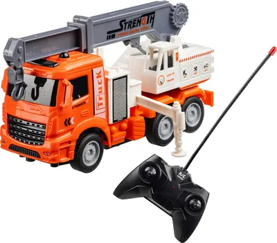 Игрушка на пульте управления Labalu Крановая машина 4-канальная RC (оранжевый)