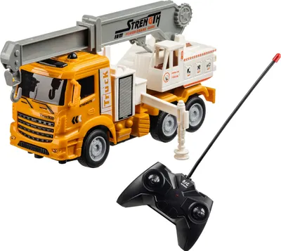 Игрушка на пульте управления Labalu Крановая машина 4-канальная RC (желтый)