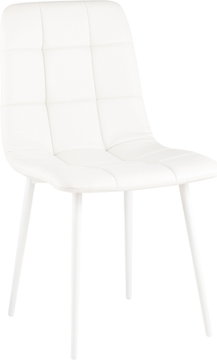 Стул Stool Group Одди AV 406N-201-KP3-02 (экокожа белый/белые ножки)