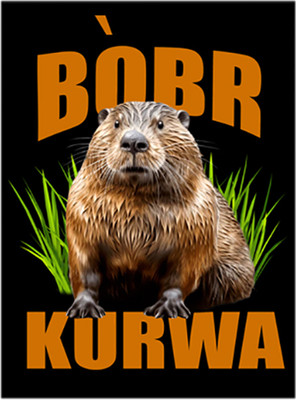 Картина по номерам Молли Бобр курва со светящейся краской 40х50 / FHR0635
