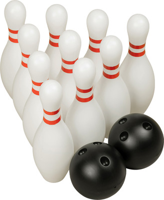 Боулинг детский Labalu 22см (белый)