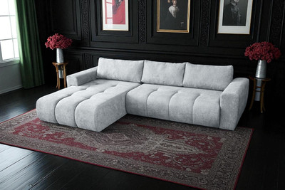 Диван угловой Mio Tesoro Santos 4УС (Light Grey)