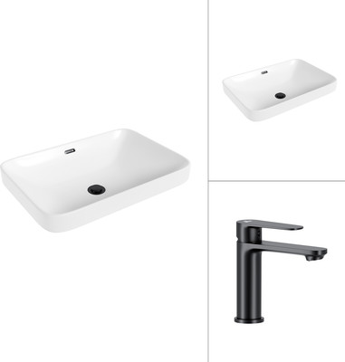 Умывальник со смесителем Lauter 21441B + Moon 21СК691BS