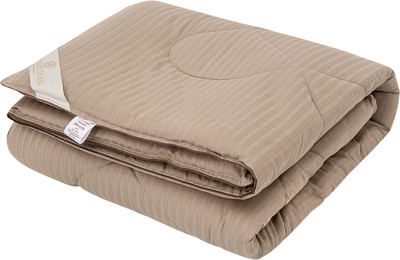 Одеяло АртПостель 1.5сп / 5074 (140x205, страйп-сатин/верблюжья шерсть)