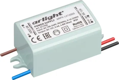 Блок питания для светильника Arlight ARPV-LV12005 12V 0.4A 5W / 011750