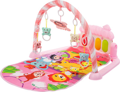 Развивающий коврик Labalu Африка прямоугольный (розовый)