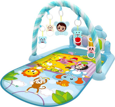 Развивающий коврик Labalu Африка прямоугольный (голубой)