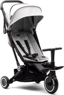 Трехколесный велосипед с ручкой Smart Trike Traveler. Everest White / 5900802